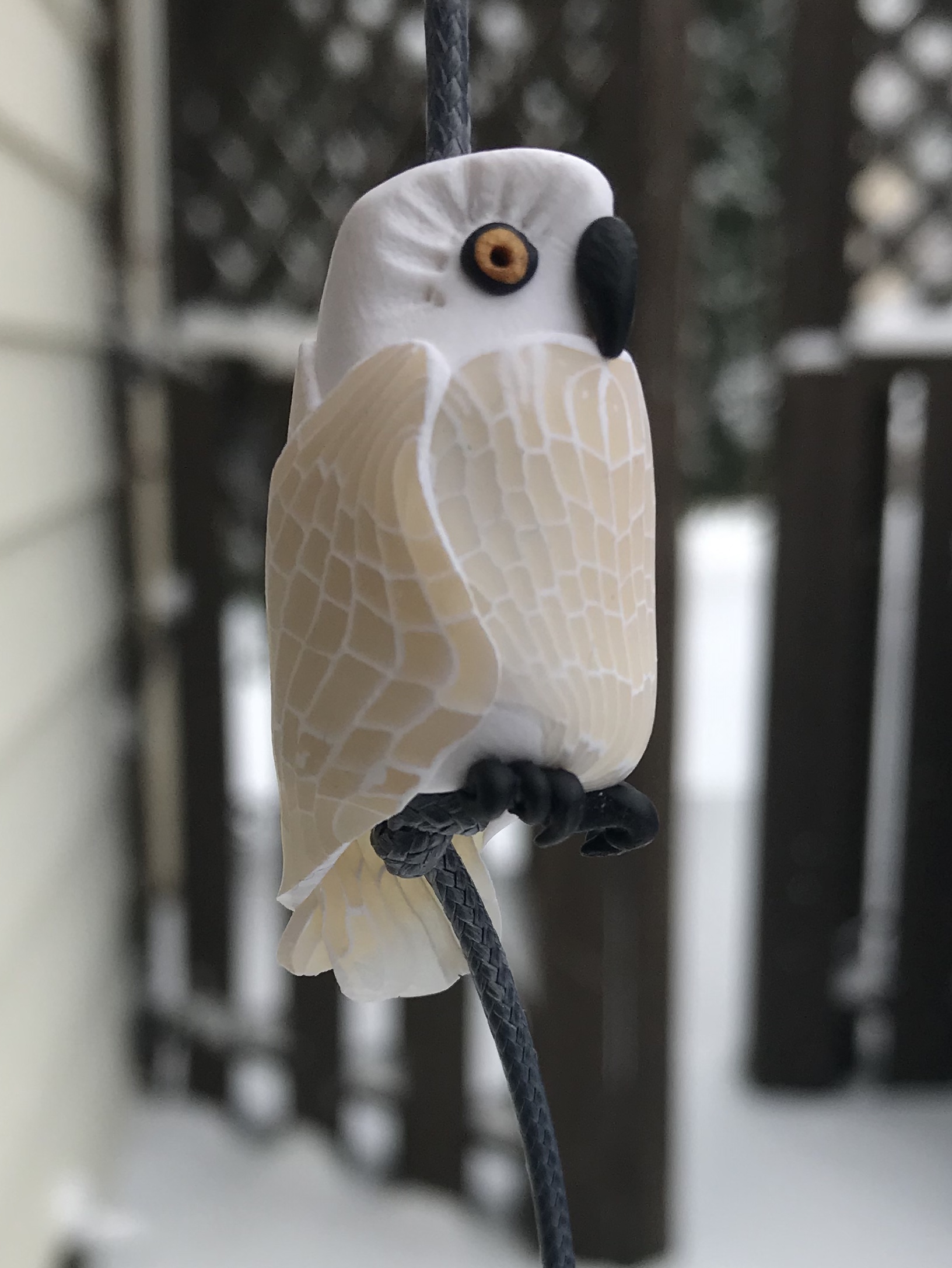  December 2019 Bead of the Month The Snowy Owl bead reminds you to be proud of whooo you are