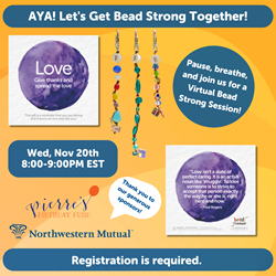 AYA Virtual Bead Strong (Love) -Wednesday, November 20th 