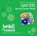 April 2021 Bead of the Month - The Spring Garden Bead reminds you to let your dreams blossom! - BOM13004