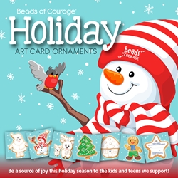 Holiday Art Card Ornaments 
