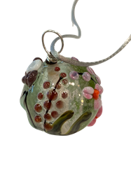 Artist Exclusive -  Kris Schaible - Limited Edition Handmade Glass 20th Anniversary Pendant  