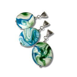 Artist Exclusive -   Margaret Zinser Hunt - Limited Edition Handmade Glass 20th Anniversary Pendant 