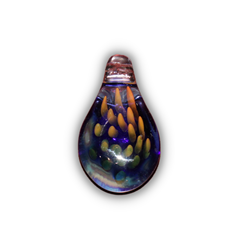 Artist Exclusive -  Rashan Omari Jones - Limited Edition Handmade Glass 20th Anniversary Pendant #10 