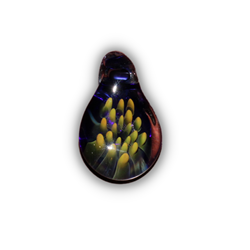 Artist Exclusive -  Rashan Omari Jones - Limited Edition Handmade Glass 20th Anniversary Pendant #21 