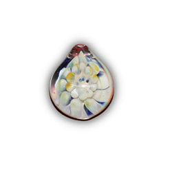 Artist Exclusive -  Rashan Omari Jones - Limited Edition Handmade Glass 20th Anniversary Pendant #27 