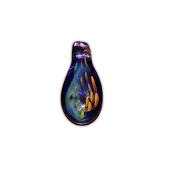 Artist Exclusive -  Rashan Omari Jones - Limited Edition Handmade Glass 20th Anniversary Pendant #03 