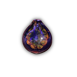 Artist Exclusive -  Rashan Omari Jones - Limited Edition Handmade Glass 20th Anniversary Pendant #35 