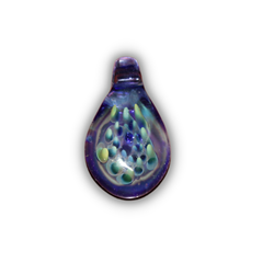 Artist Exclusive -  Rashan Omari Jones - Limited Edition Handmade Glass 20th Anniversary Pendant #37 