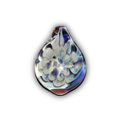 Artist Exclusive -  Rashan Omari Jones - Limited Edition Handmade Glass 20th Anniversary Pendant #49 