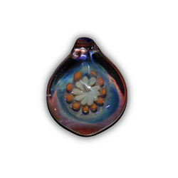 Artist Exclusive -  Rashan Omari Jones - Limited Edition Handmade Glass 20th Anniversary Pendant #55 