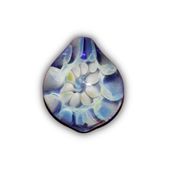 Artist Exclusive -  Rashan Omari Jones - Limited Edition Handmade Glass 20th Anniversary Pendant #56 