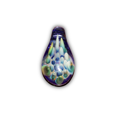 Artist Exclusive -  Rashan Omari Jones - Limited Edition Handmade Glass 20th Anniversary Pendant #06 