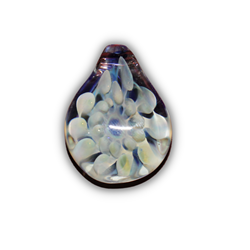 Artist Exclusive -  Rashan Omari Jones - Limited Edition Handmade Glass 20th Anniversary Pendant #60 