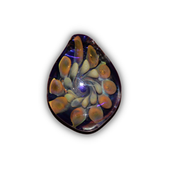 Artist Exclusive -  Rashan Omari Jones - Limited Edition Handmade Glass 20th Anniversary Pendant #61 