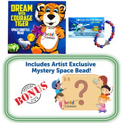 DREAM Shuttle Activity & Bracelet Making Kit W/ BONUS - Artist Exclusive Mystery Space Bead 