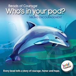 April 10th, 2023 National Sibling Day Virtual Party- Dolphin Sibling EnCOURAGEment Activity 