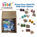 Group Carry a Bead Kit (For 25 people) - CABGroup2001pYellow/RedDots