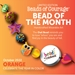October 2022 Bead of the Month: The Owl Bead reminds you to love "whoo" you are and find joy in the beauty of fall. - BOM14010p