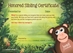 Discontinued Camp Support- Sibling Monkey Bead, Certificate, Activity (20 pcs/unit) - SIBm45104p