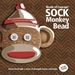 Sock Monkey Bead - Artist Exclusive by Robert Simmons - AEGMonkey1002p