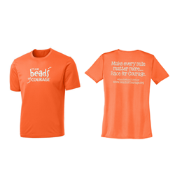 Team Beads of Courage Dri-Fit Shirt - Orange (Mens & Womens Sizes) 