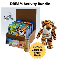 DREAM Activity Bundle with bonus Courage Tiger - 4 Activities - Includes the activities featured in our 2023 Virtual DREAM Sessions 