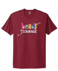 Beads of Courage Adult T-Shirt (Red) 